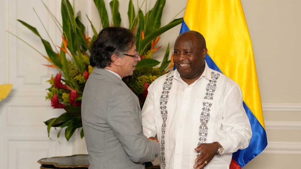 Gobierno colombiano sostuvo reuniones con mandatarios de Burundi y Uruguay Reuniones mandatarios Burundi ed