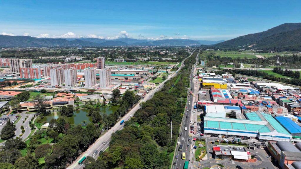 Luz verde a obras del proyecto Accesos Norte II para ampliar la Autopista Norte de Bogotá