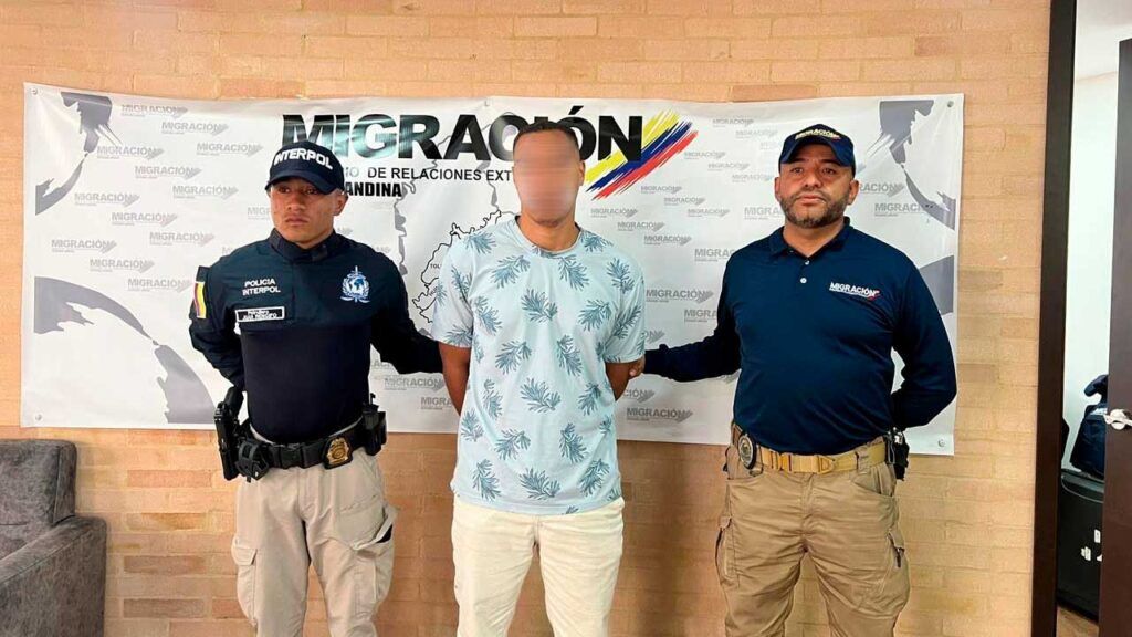Migración Colombia ubica en Bogotá a extranjero con circular roja de Interpol
