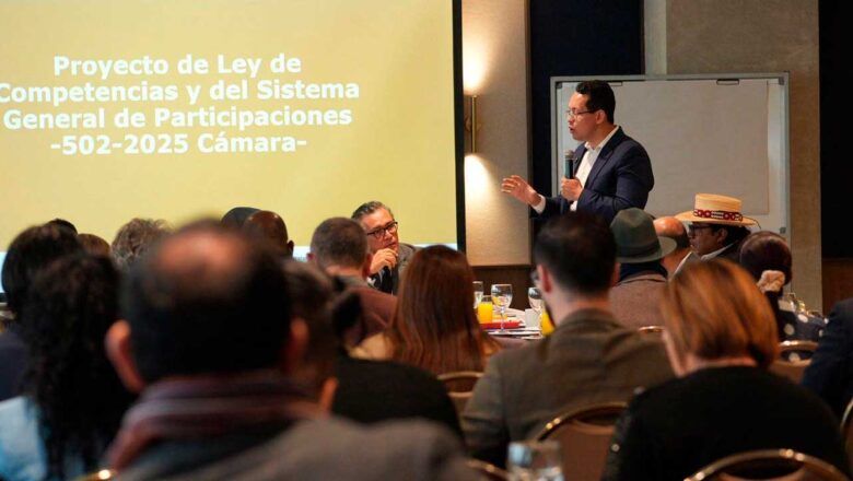 Socializan en el Congreso proyecto de ley Orgánica de Competencias y del Sistema General de Participaciones