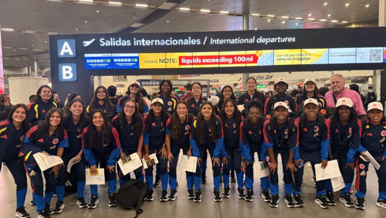 Colombia ya está en Paraguay para Suramericano Femenino Sub17