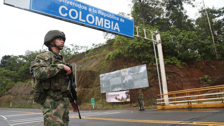 Gobierno refuerza seguridad y control de la frontera de Colombia con Ecuador