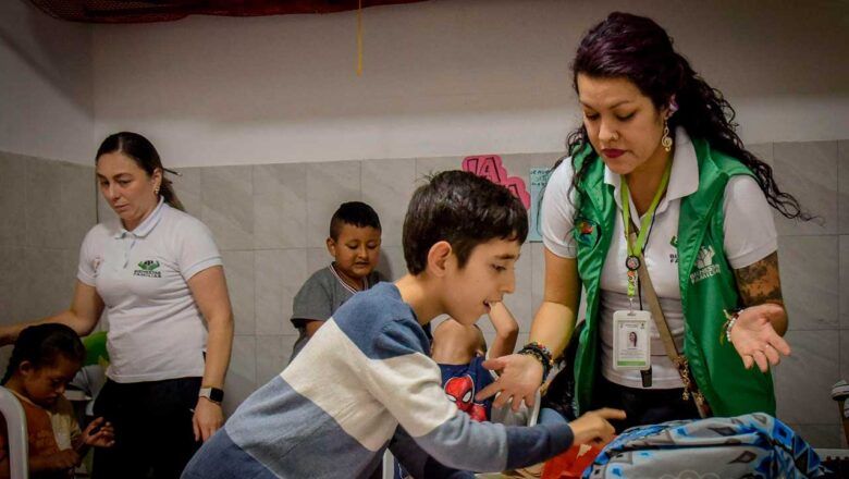 Fortalecen centros de apoyo a niñas, niños y adolescentes en situación de discapacidad