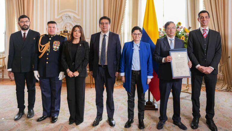 Cartas credenciales de siete nuevos embajadores en Colombia