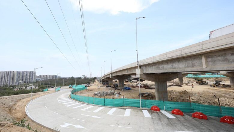 Nuevo tramo del intercambiador de Alameda. una salida directa a la Circunvalar para más de 80.000 personas
