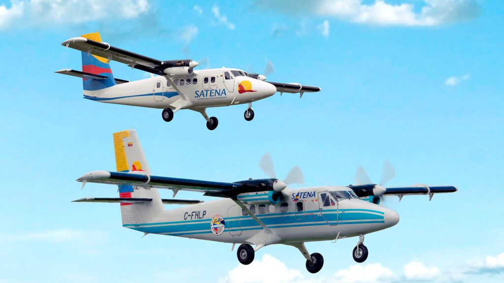 Twin Otter adquiridas por Satena ed