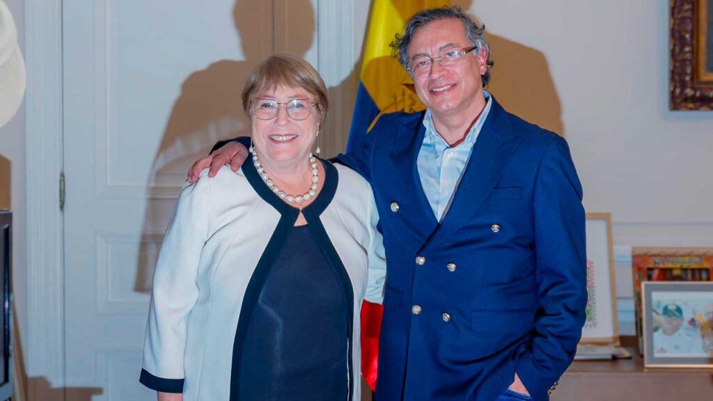 Presidente Petro anuncia respaldo a Michelle Bachelet para liderar la ONU