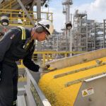 Ecopetrol comenzó la exportación de 260 toneladas de azufre sólido producido en la Refinería de Cartagena