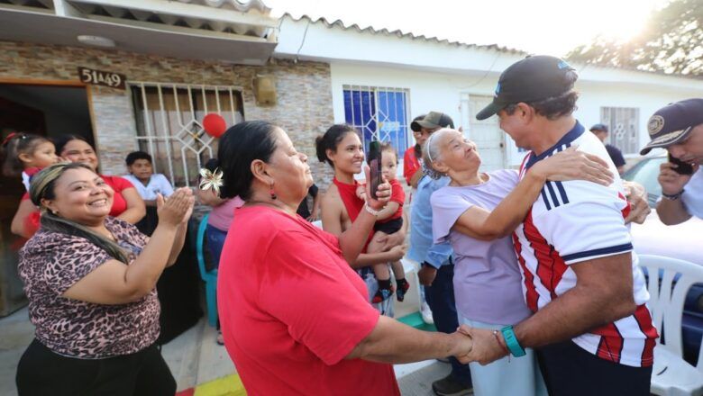 En el barrio Kennedy de Barranquilla, avanza la transformación de su malla vial