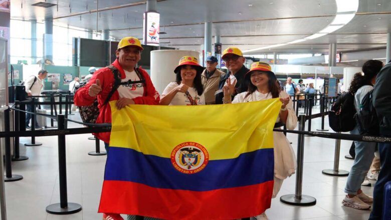 Más de 106.000 colombianos viajaron a Estados Unidos, México y Canadá al Mundial FIFA 2026