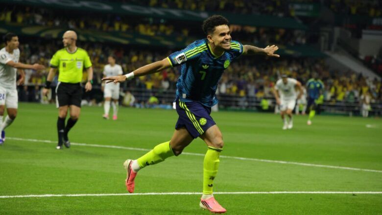 Colombia gana en su debut en Mundial de la FIFA 3-1 ante Uzbekistán y es líder del Grupo K