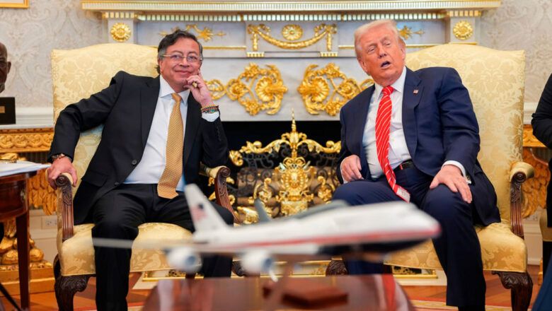 Dialogo entre Petro con su homólogo de Estados Unidos, Donald Trump