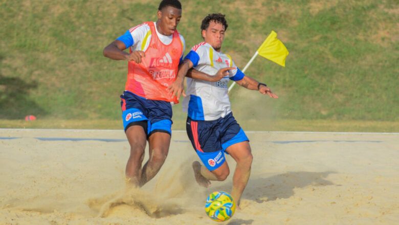 Colombia de Fútbol Playa Sub-20 culmina microciclo de preparación rumbo al CONMEBOL de la categoría