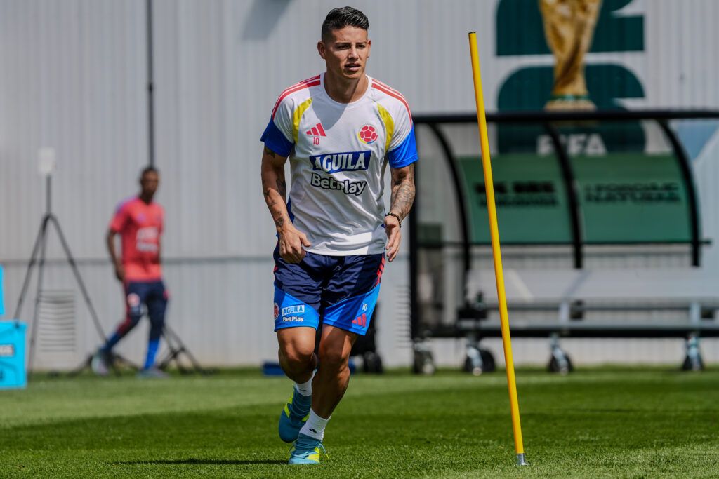 Colombia lista para su juego ante Suiza este martes