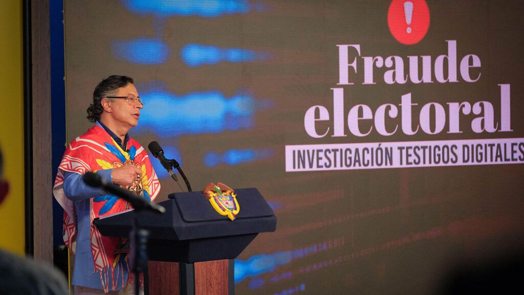 Gustavo Petro presentó nuevas pruebas sobre presunto fraude electoral en las elecciones presidenciales de 2026 Gustavo Petro ed